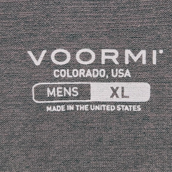 Voormi 1/4 Zip Sweater Mens XL Green Wool Blend Pullover Fleece Sweatshirt USA - Picture 5 of 8